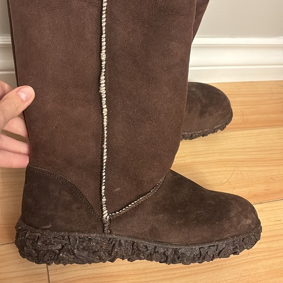 New Paul Brodie shearling suede winter boots - Picture 5 of 10